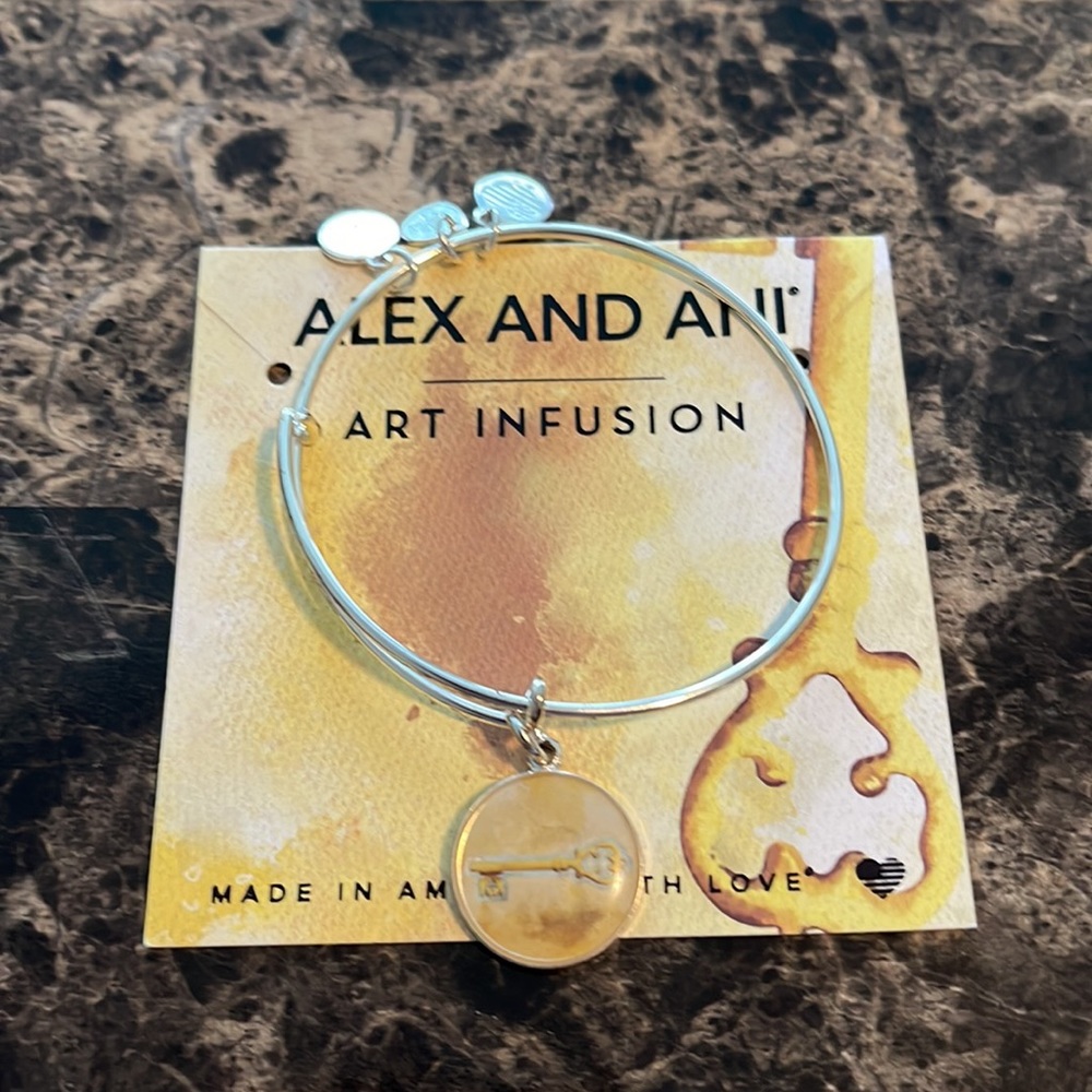 Alex and Ani Skeleton Key Bracelet